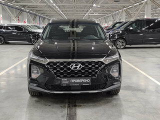 2018 Hyundai Santa Fe IV, чёрный, 2280000 рублей, вид 2