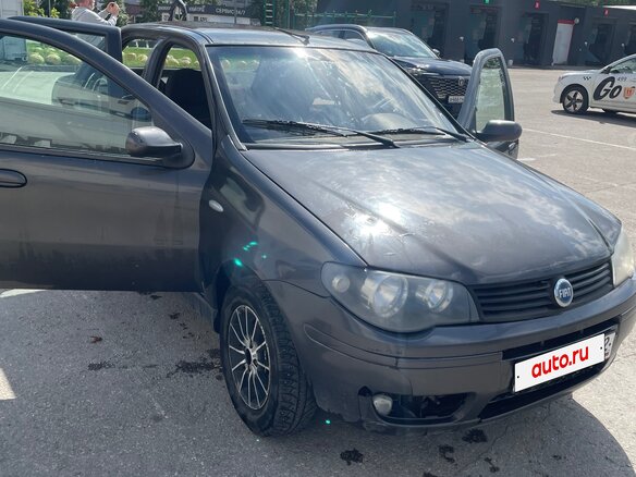 2007 Fiat Albea I Рестайлинг, серый, 135000 рублей - вид 3