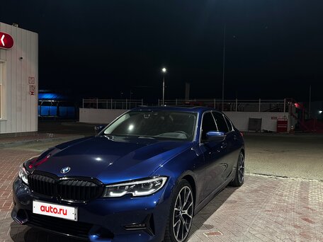 2020 BMW 3 серии 320i VII (G2x), синий, 3400000 рублей, вид 1