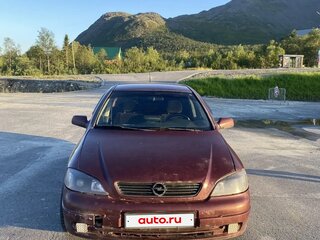1998 Opel Astra G, пурпурный, 150000 рублей, вид 1