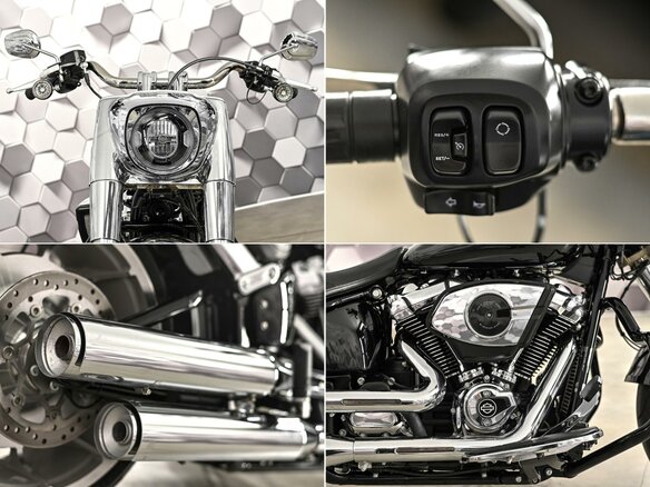 2025 Harley-Davidson Fat Boy, чёрный, 2949000 рублей - вид 9