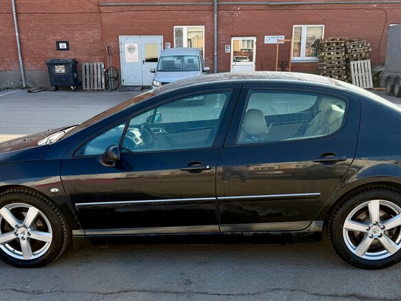 2007 Peugeot 407, чёрный, 390000 рублей