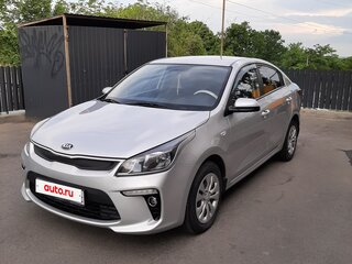2017 Kia Rio IV, серебристый, 1380000 рублей, вид 1