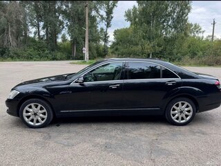 2008 Mercedes-Benz S-Класс 350 Long V (W221), чёрный, 1300000 рублей, вид 4
