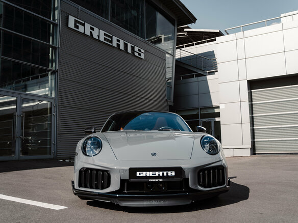 2026 Porsche 911 Turbo S VIII (992) Рестайлинг, серый, 42900000 рублей - вид 2