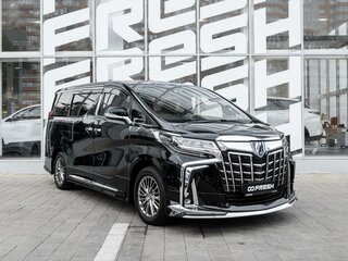 2022 Toyota Alphard III Рестайлинг, чёрный, 5700000 рублей, вид 1