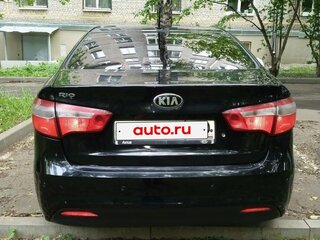 2014 Kia Rio III, чёрный, 600000 рублей, вид 4