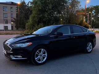 2018 Ford Fusion (North America) II Рестайлинг, чёрный, 1250000 рублей, вид 4