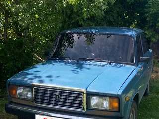 2007 Lada (ВАЗ) 2107, синий, 160000 рублей, вид 1