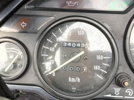 1996 Kawasaki ZZR 400, синий, 205000 рублей, вид 4