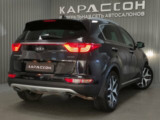 2017 Kia Sportage IV, чёрный, 1750000 рублей, вид 2