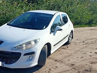 2009 Peugeot 308 I, белый, 500000 рублей, вид 2