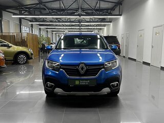 2021 Renault Sandero Stepway II Рестайлинг, синий, 1240000 рублей, вид 3