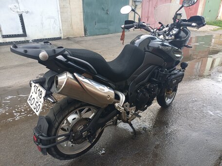 2007 Triumph Tiger 1050, чёрный, 420000 рублей, вид 4