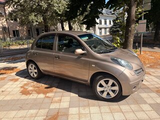 2005 Nissan Micra III (K12), бежевый, 499000 рублей, вид 3