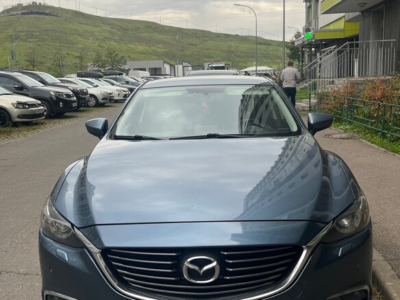 2015 Mazda 6 III (GJ) Рестайлинг, голубой, 1350000 рублей - вид 1