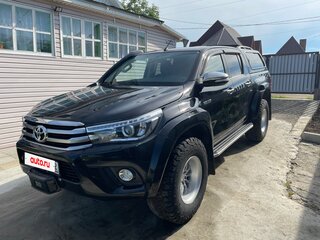 2016 Toyota Hilux VIII, чёрный, 4530000 рублей, вид 1