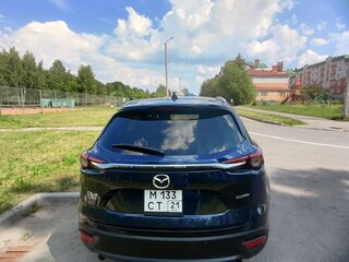 2022 Mazda CX-9 II Рестайлинг, синий, 3780000 рублей, вид 3