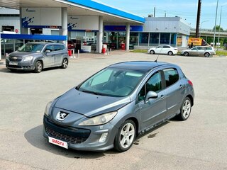 2008 Peugeot 308 I, серебристый, 329000 рублей, вид 1