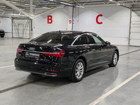 2021 Audi A6 40 TFSI V (C8), чёрный, 2410000 рублей, вид 5