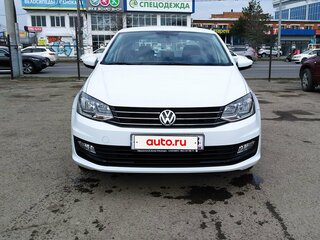 2018 Volkswagen Polo V Рестайлинг, белый, 1500000 рублей, вид 2