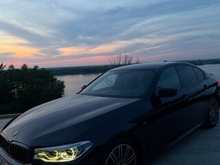 2018 BMW 5 серии 530i xDrive VII (G30/G31/G38), чёрный, 3800000 рублей, вид 1