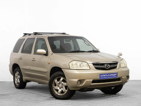 2002 Mazda Tribute I, бежевый, 619000 рублей