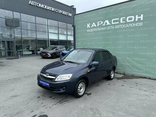 2013 Lada (ВАЗ) Granta I, синий, 419000 рублей, вид 1