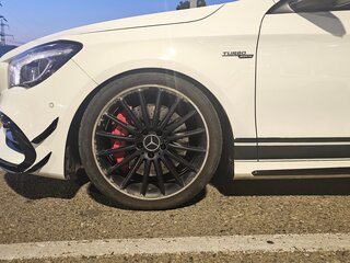 2014 Mercedes-Benz CLA AMG 45 AMG I (C117, X117), белый, 2500000 рублей, вид 4