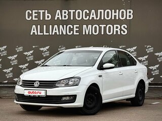 2020 Volkswagen Polo V Рестайлинг, белый, 999000 рублей, вид 3
