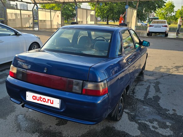 2006 Lada (ВАЗ) 2110, синий, 140000 рублей - вид 3