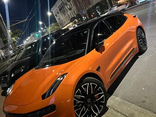 2023 Zeekr 001 100 kWh I, оранжевый, 6000000 рублей, вид 2