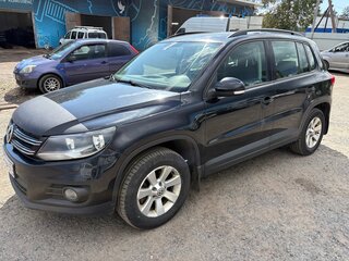 2012 Volkswagen Tiguan I Рестайлинг, чёрный, 850000 рублей, вид 1