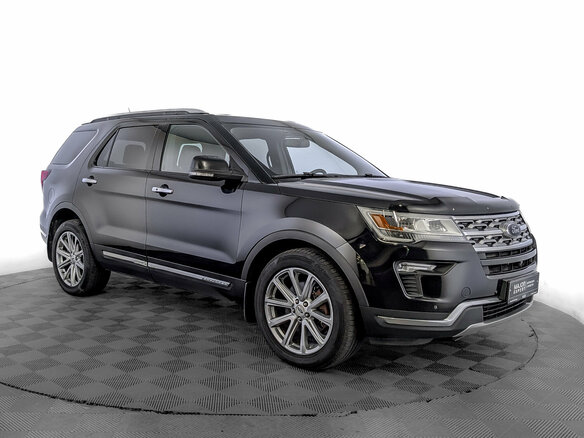 2018 Ford Explorer V Рестайлинг 2, чёрный, 2475000 рублей - вид 2