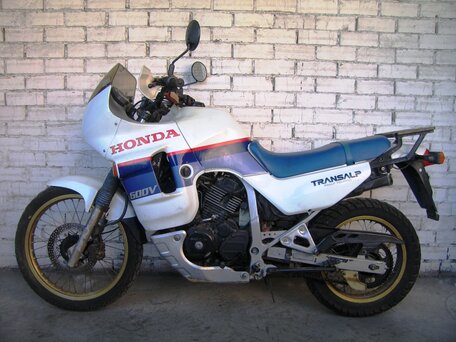1987 Honda XL600V Transalp, белый, 380000 рублей, вид 5