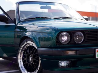 1992 BMW 3 серии 325i II (E30), зелёный, 2300000 рублей, вид 3