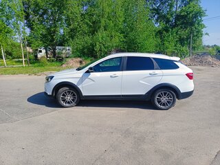 2021 Lada (ВАЗ) Vesta SW Cross I, белый, 1305000 рублей, вид 4