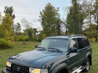1996 Toyota Land Cruiser 80 Series Рестайлинг, зелёный, 1400000 рублей, вид 1
