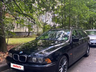 2002 BMW 5 серии 520d IV (E39) Рестайлинг, чёрный, 750000 рублей, вид 1