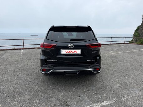2020 Toyota Highlander III (XU50) Рестайлинг, чёрный, 3500000 рублей, вид 5