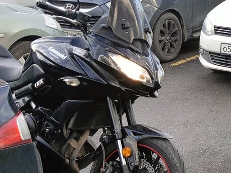 2014 Kawasaki Versys 650, чёрный, 550000 рублей, вид 5