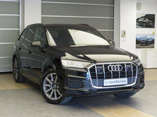 2020 Audi Q7 50 TDI II (4M) Рестайлинг, чёрный, 6299000 рублей, вид 3