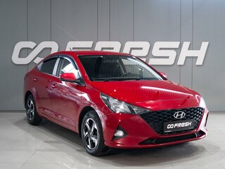 2020 Hyundai Solaris II Рестайлинг, красный, 1649000 рублей, вид 1