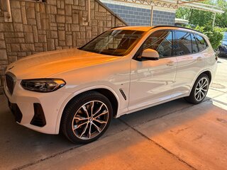 2024 BMW X3 20i xDrive III (G01) Рестайлинг, белый, 6400000 рублей, вид 5