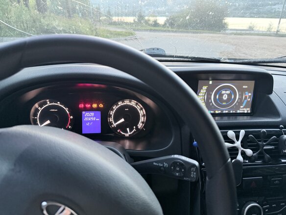 2014 Lada (ВАЗ) Priora I Рестайлинг, синий, 560000 рублей - вид 10