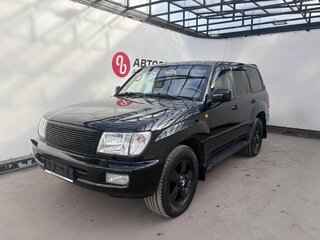 2004 Toyota Land Cruiser 100 Series Рестайлинг 1, чёрный, 1898000 рублей, вид 1