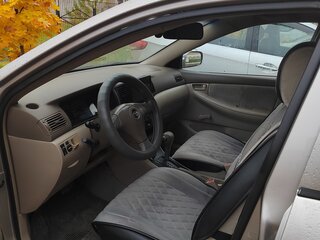 2002 Toyota Corolla IX (E120, E130), серебристый, 350000 рублей, вид 5