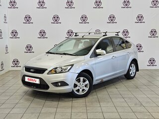 2008 Ford Focus II Рестайлинг, серебристый, 425000 рублей, вид 1
