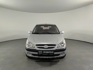 2007 Hyundai Getz I Рестайлинг, серебристый, 417352 рублей, вид 2
