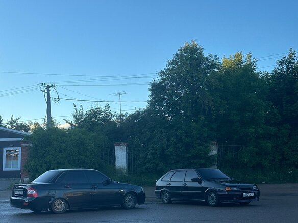 2008 Lada (ВАЗ) Priora I, чёрный, 299000 рублей - вид 7